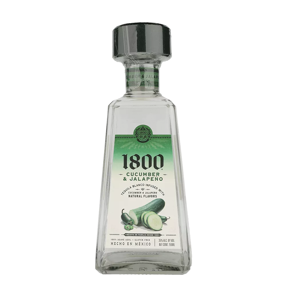 1800 Cucumber & Jalapeno Blanco Tequila 750ml