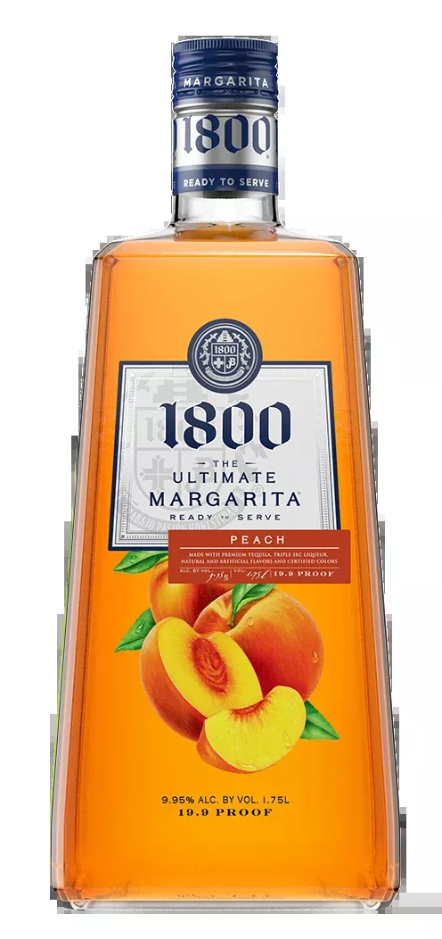1800 The Ultimate Margarita Peach Liqueur | 1.75L