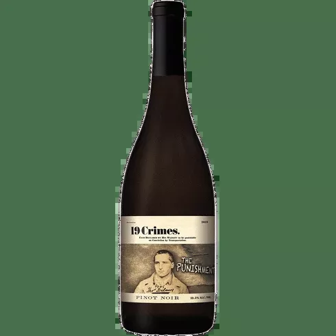 19 Crimes The Punishment Pinot Noir 750ml