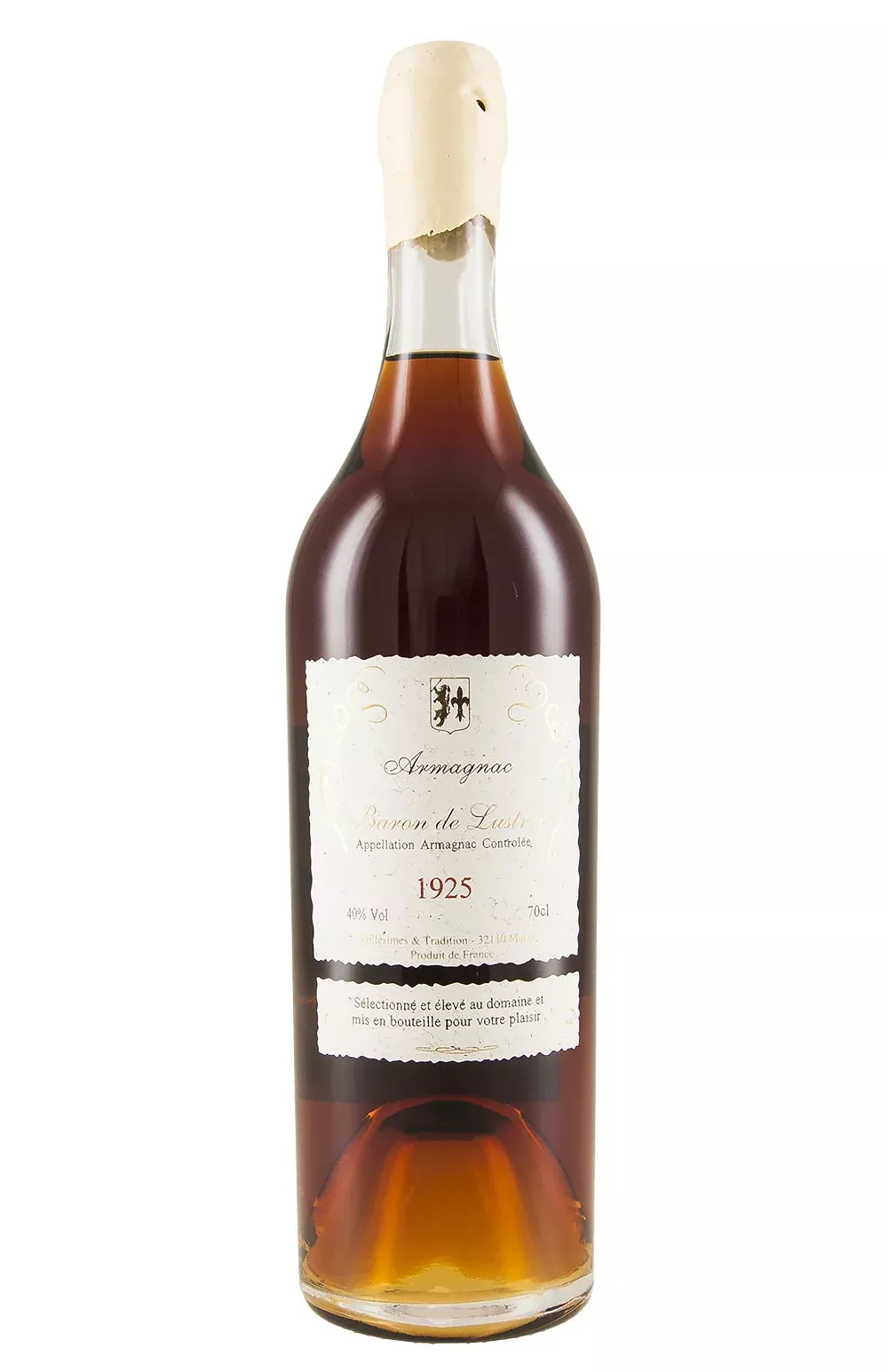 1925 Baron de Lustrac Vintage Armagnac | 700ML