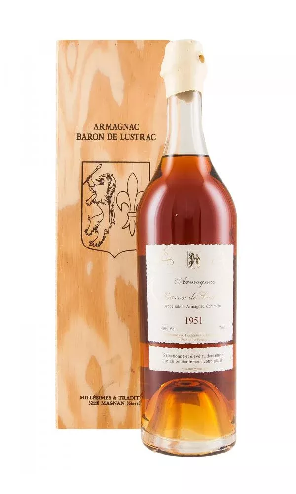 1951Baron de Lustrac Vintage Armagnac | 700ML