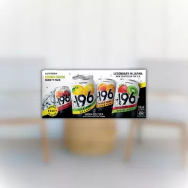 -196 Variety Vodka Crush Seltzer 8pk cans