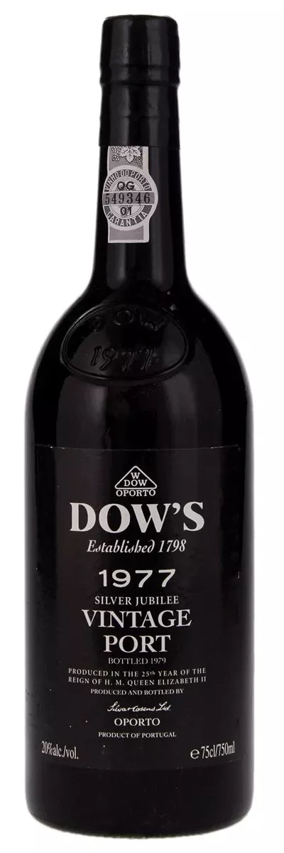 1977 Dow's Vintage Port, Portugal (750ml)