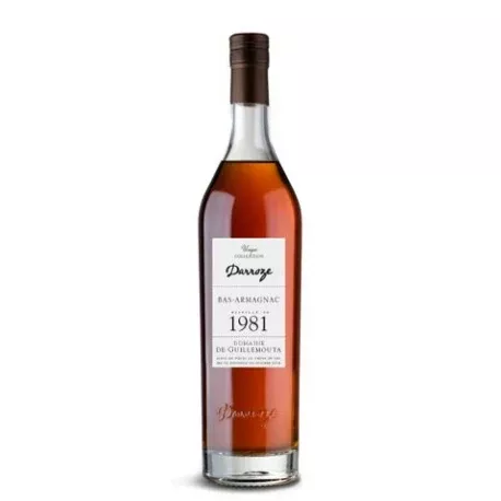 1981 Francis Darroze Unique Collection Domaine de Monturon Bas Armagna