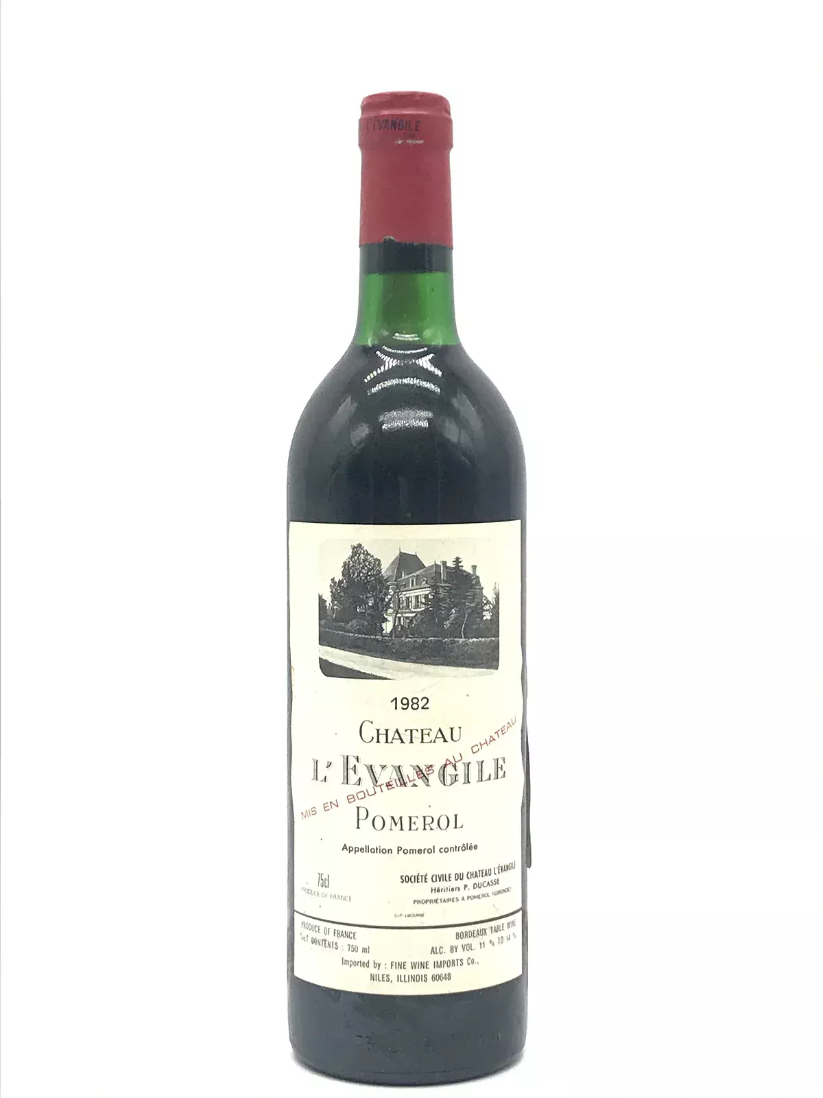 1982 Chateau L'Evangile Top Shoulder 750ml