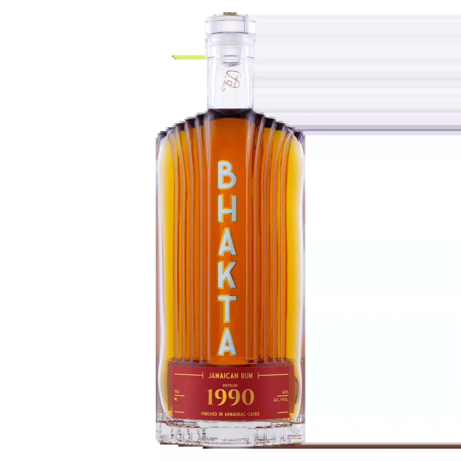1990 Bhakta Armagnac Cask Finished Rum 750ml