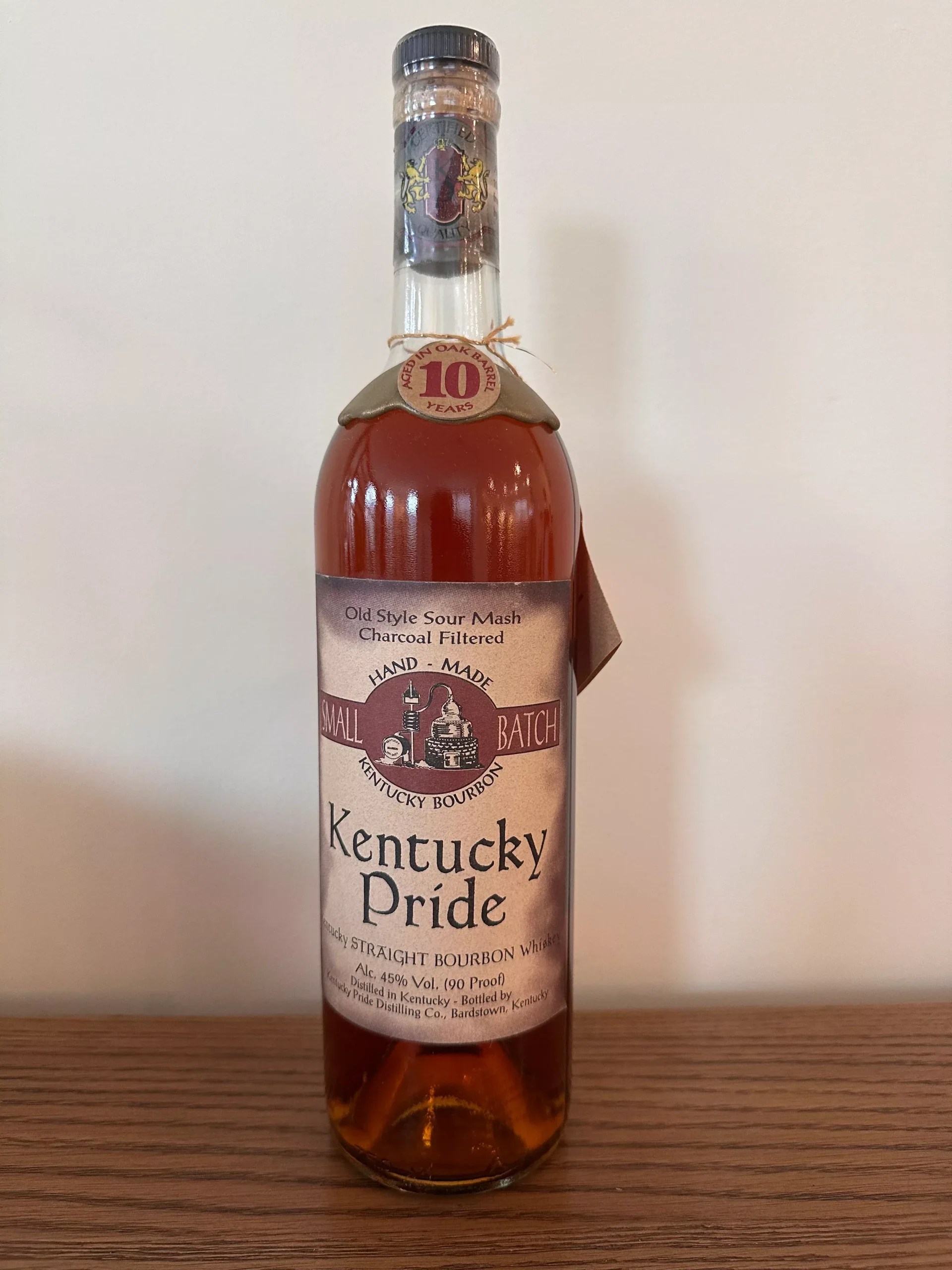 1999 Kentucky Pride Straight Bourbon Whiskey 90 Proof 750ml