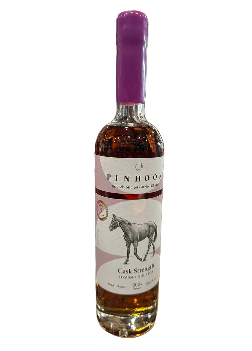 2024 Pinhook Single Barrel Cask Strength 5 Year Old Unfiltered Straigh