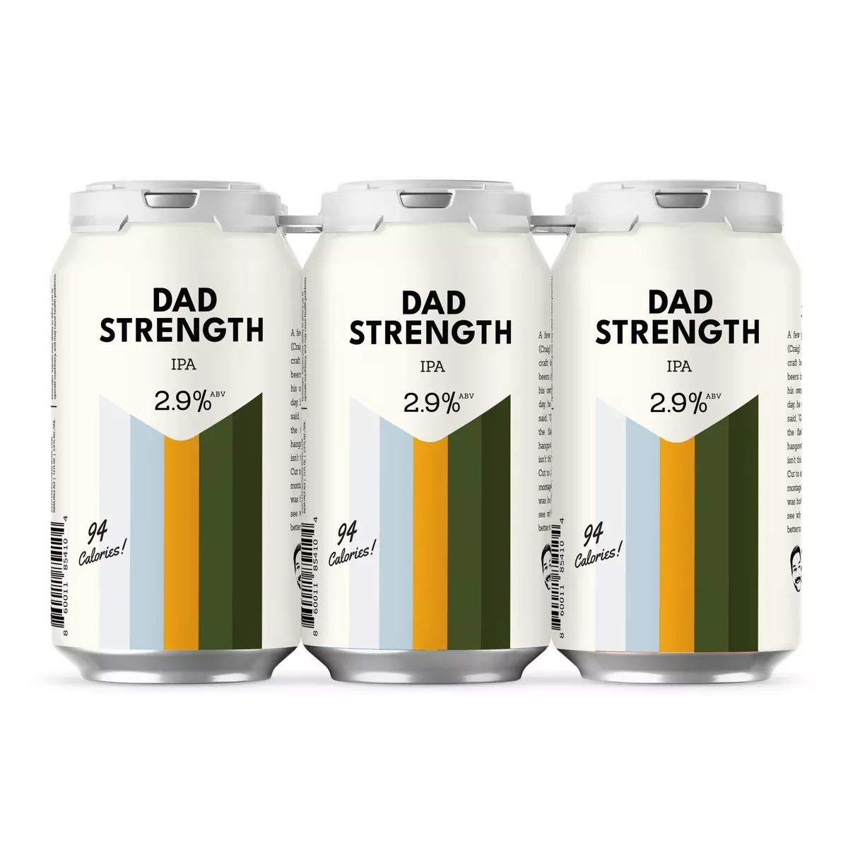 (24pk cans) Dad Strength Brewing IPA Beer, USA (12oz)