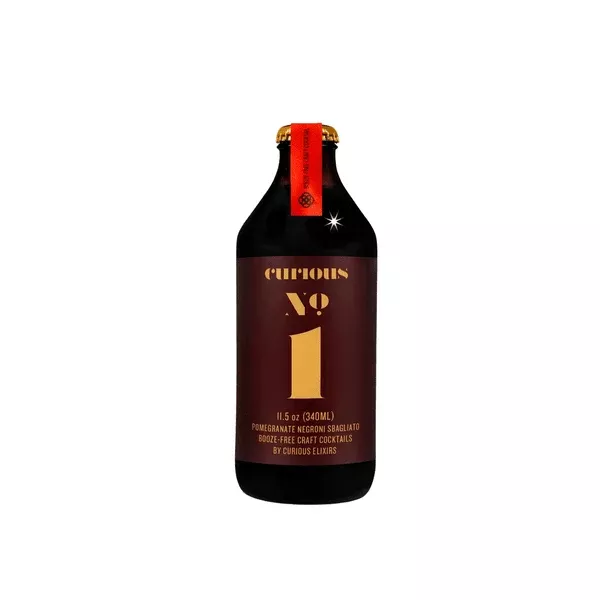 (24pk) Curious Elixir No.1 Non-Alcoholic Cocktail, USA (11.5oz bottles)