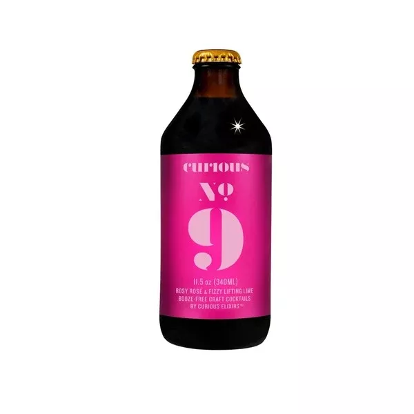 (24pk) Curious Elixir No.9 Non-Alcoholic Cocktail, USA (11.5oz bottles)