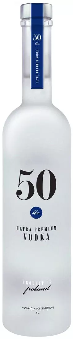 50 Bleu Ultra Premium Vodka 1L