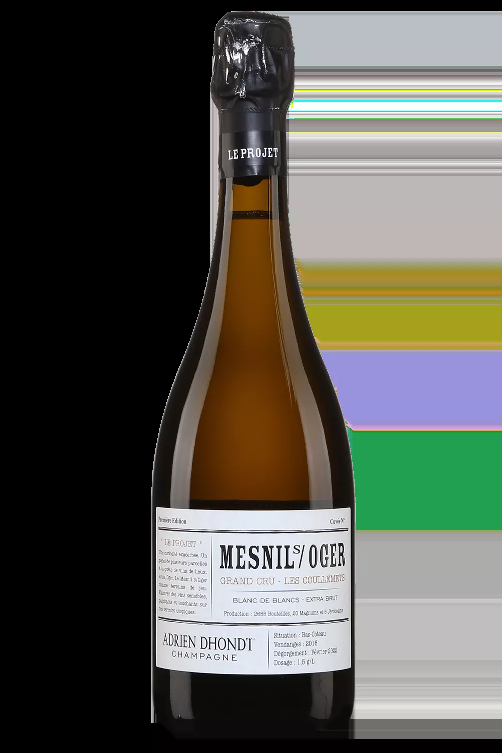 Adrien Dhondt Mesnil sur Oger Grand Cru Les Coullemets Blanc de Blancs Extra Brut