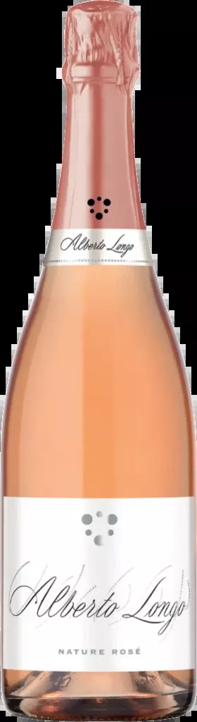 Alberto Longo Brut Nature Rose, Puglia, Italy (750ml)