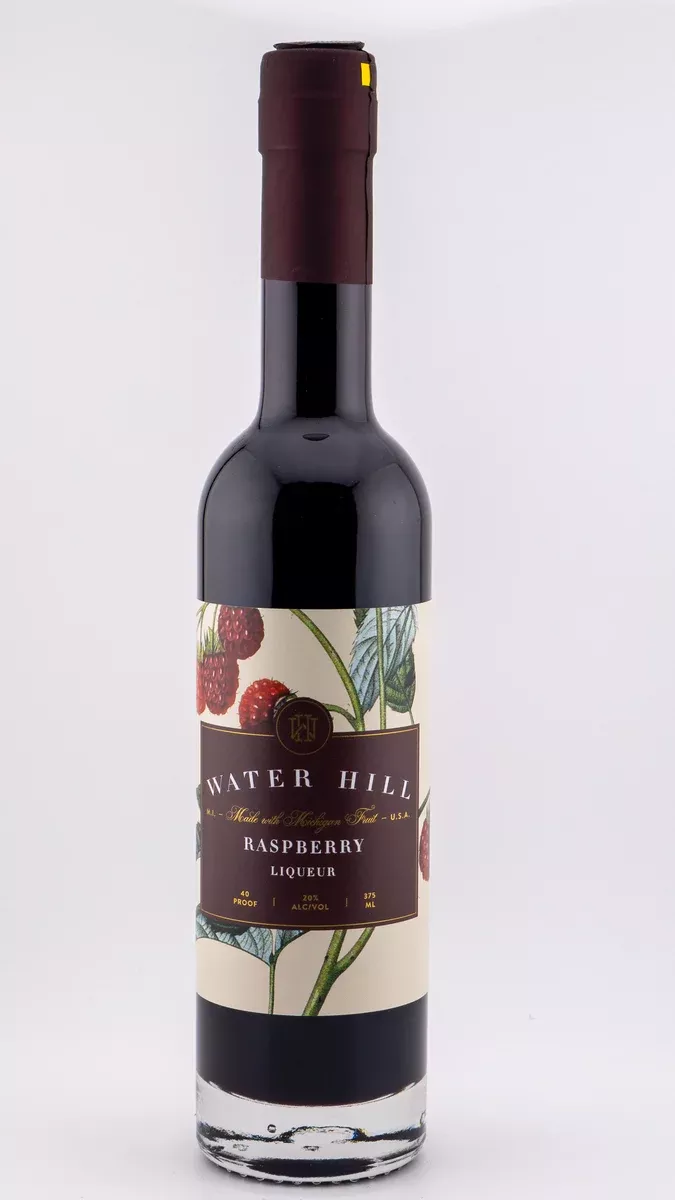 Ann Arbor Distilling Water Hill Raspberry Liqueur, Michigan, USA (375ml HALF BOTTLE)