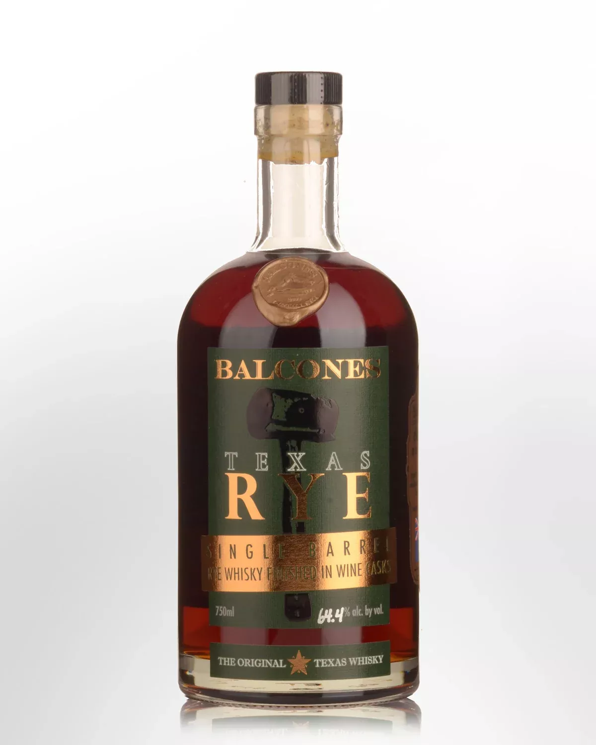 Balcones Texas Rye Finished in Wine Cask Single Barrel Whisky 750ml