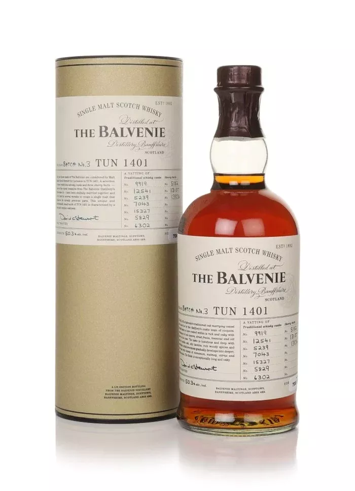 Balvenie A Revelation of Cask and Character 19 Year Old Single Malt Sc