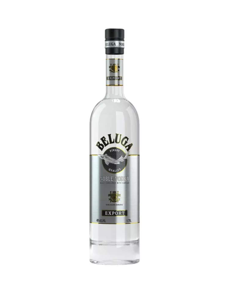 Beluga Noble Export Russian Vodka 1.75Lt