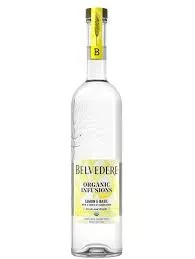 Belvedere Organic Infusions Lemon & Basil Vodka 750ml