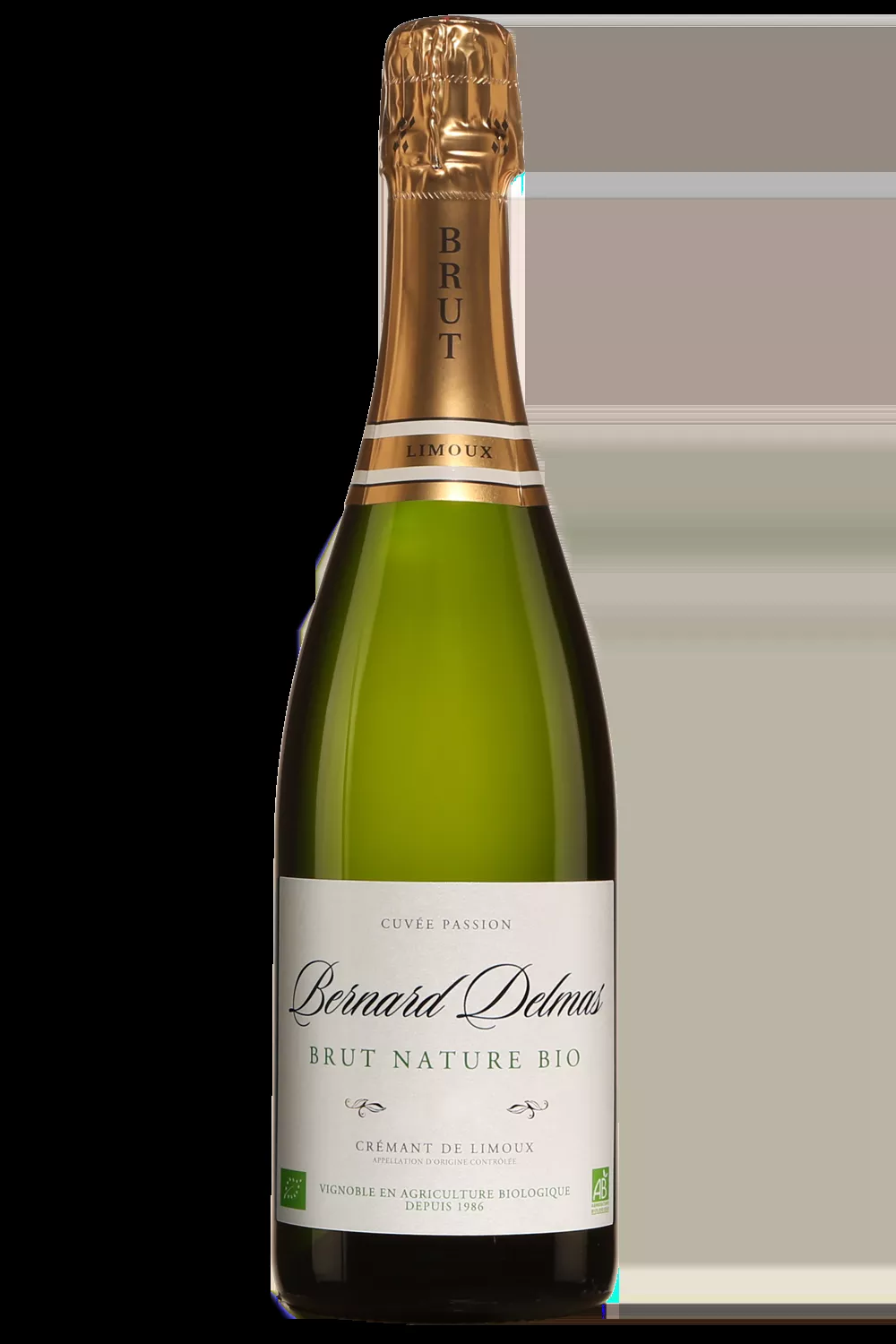 Bernard Delmas Cuvée Passion Brut Nature Millésimé Crémant de Limoux