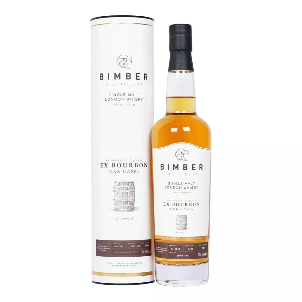 Bimber Distillery Small Batch No. 3 Ex-Bourbon Oak Cask Single Malt Lo