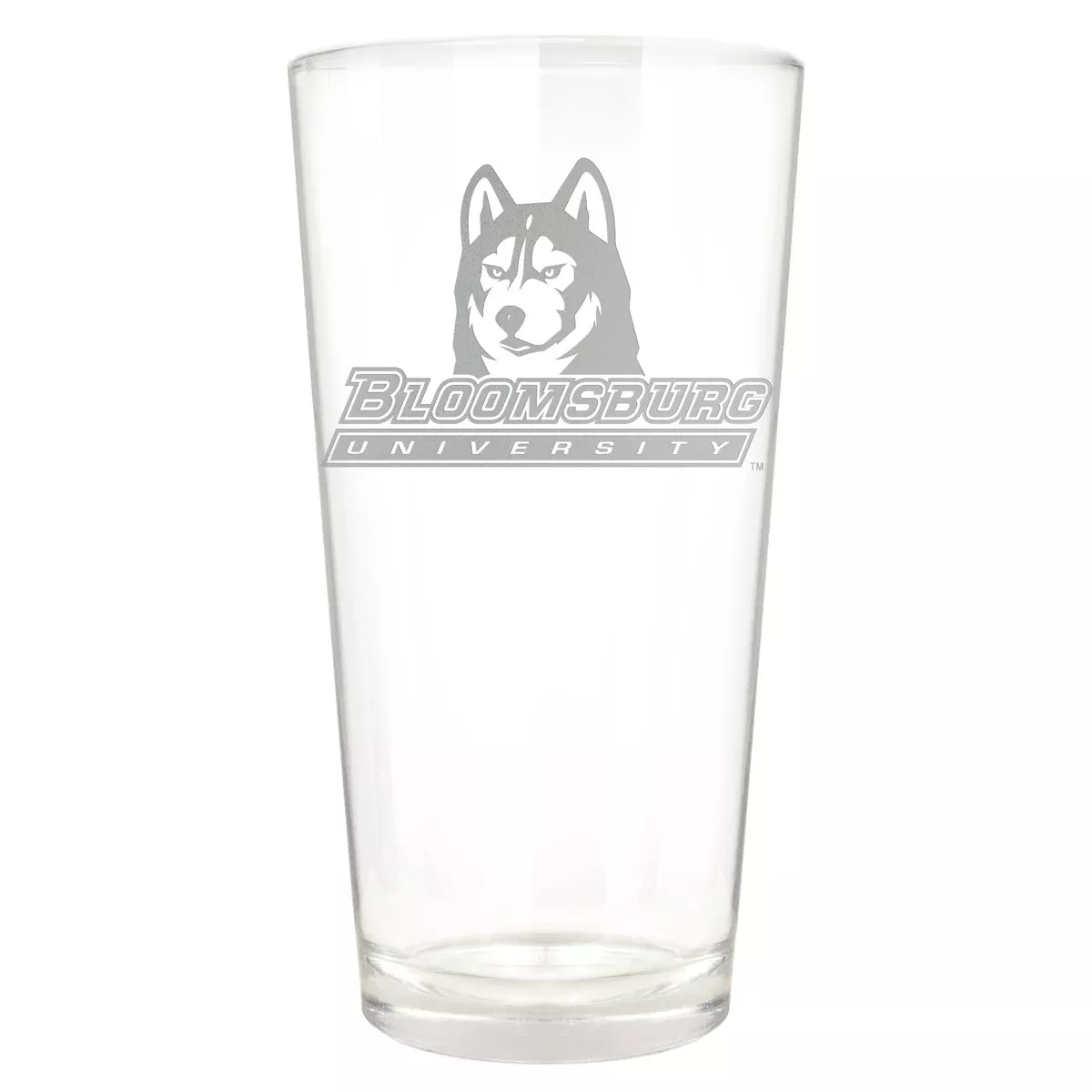 Bloomsburg Huskies 16 oz. Pint Glass