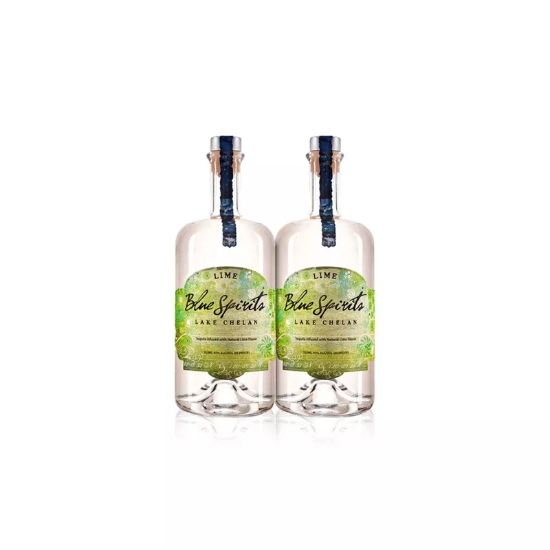 Blue Spirits Lime Tequila (2) Bottle Bundle