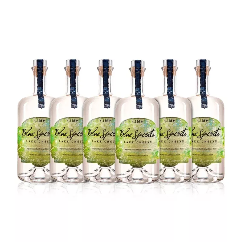 Blue Spirits Lime Tequila (6) Bottle Bundle