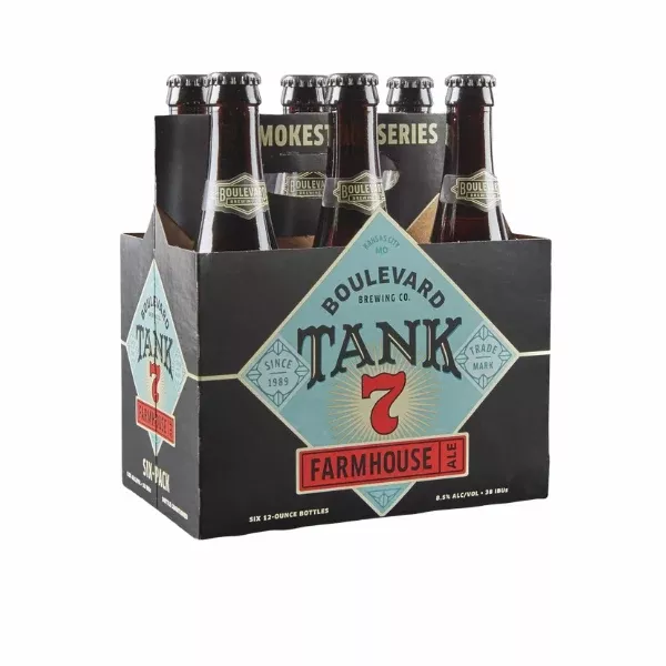 Boulevard Brewing Tank 7 Farmhouse Ale Beer 12-Oz Bottle 6-Pack