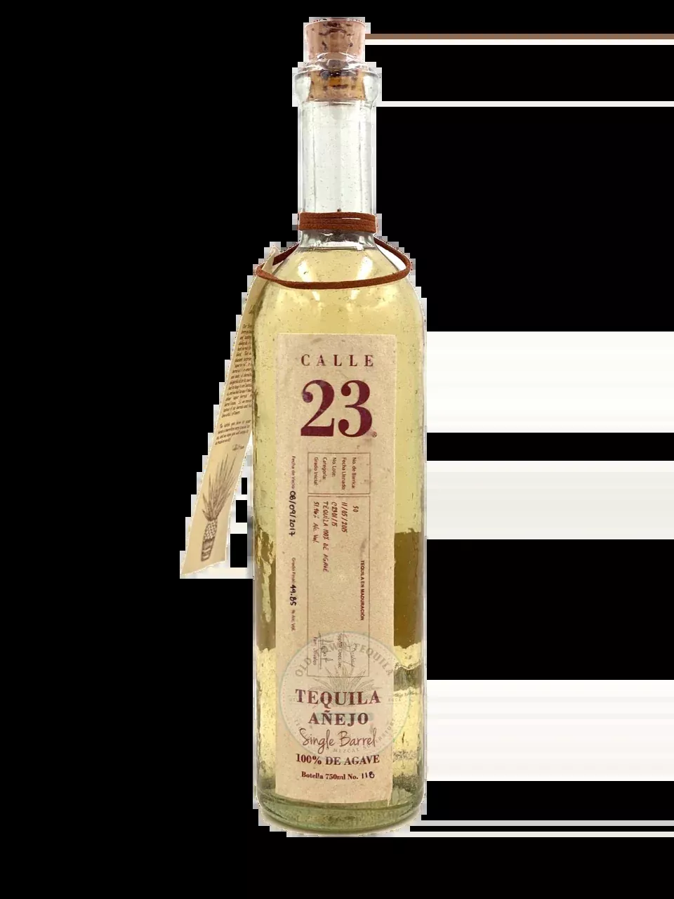 Calle 23 Single Barrel Cask 99.7 Proof Anejo Tequila