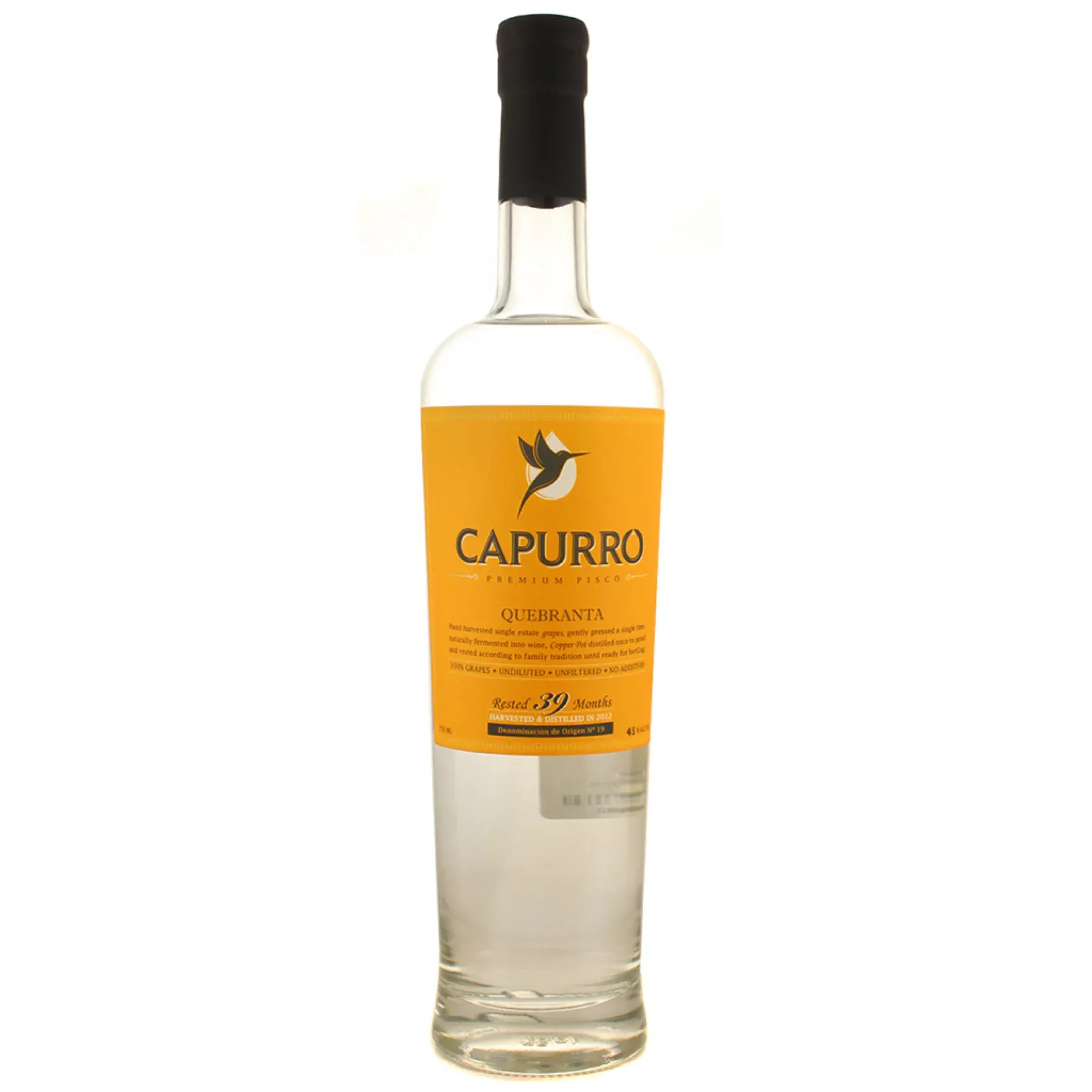 Capurro Premium Quebranta Pisco