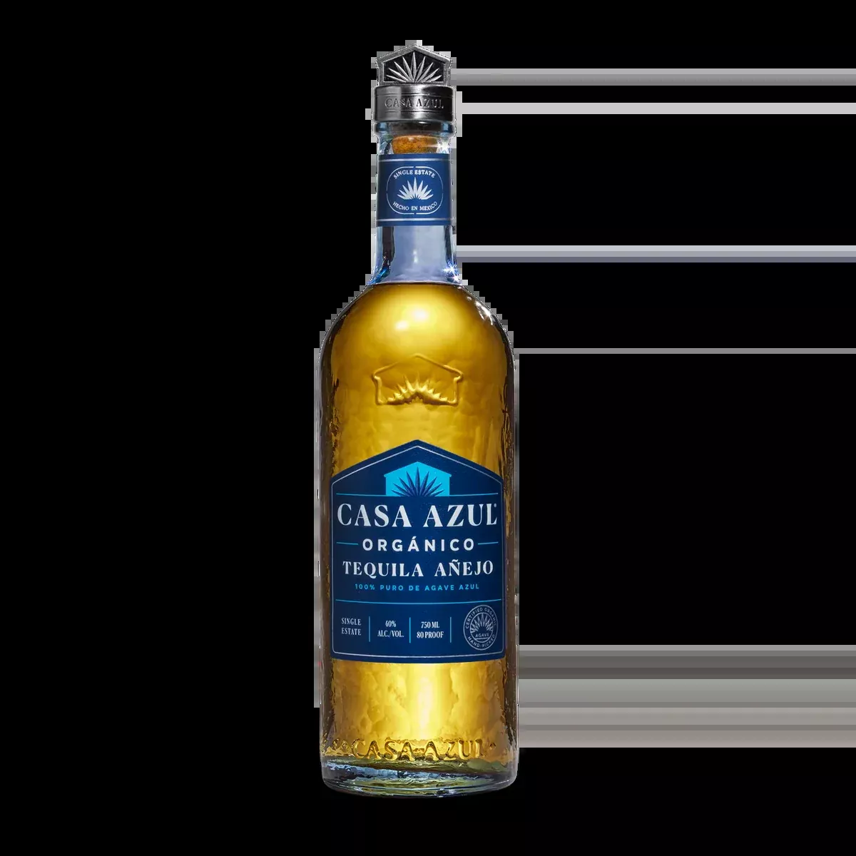 Casa Azul Organic Tequila Anejo, Jalisco, Mexico (750ml)