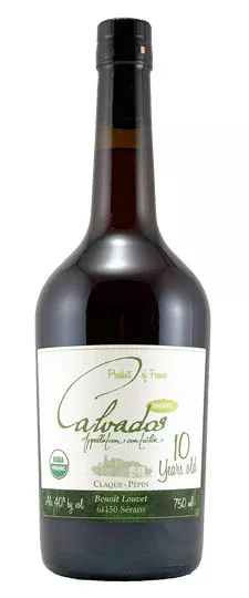 Claque-Pepin Calvados Organic 10 Year Old 750ml