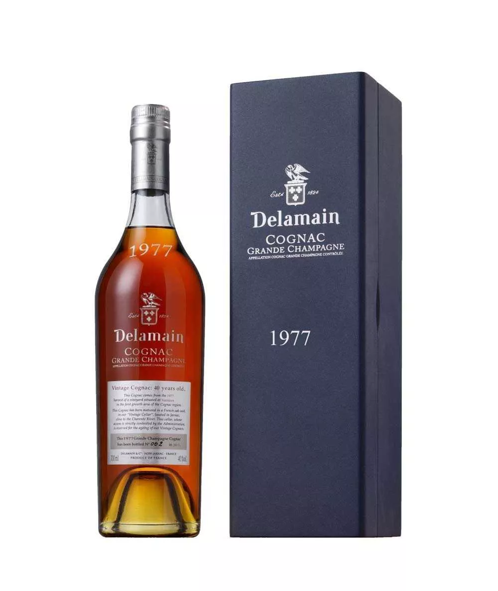 Delamain 1977 Vintage Grande Champagne Cognac