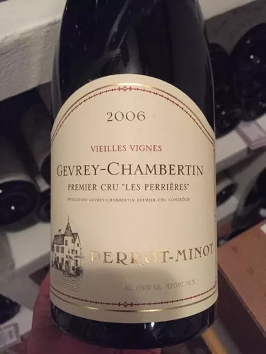 Gevrey Chambertin Minot 2006