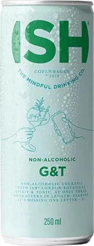 ISH Gin & Tonic N/A 250ml
