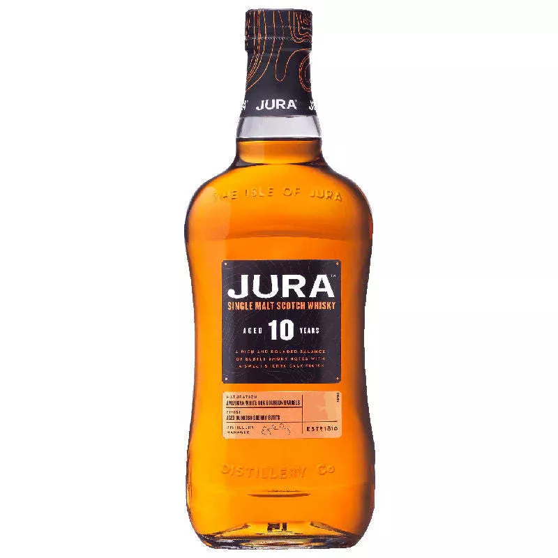 Isle of Jura 10 Year Old Single Malt Scotch Whisky 750ml