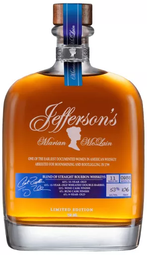 Jefferson's Marian Mclain Bourbon 750ml
