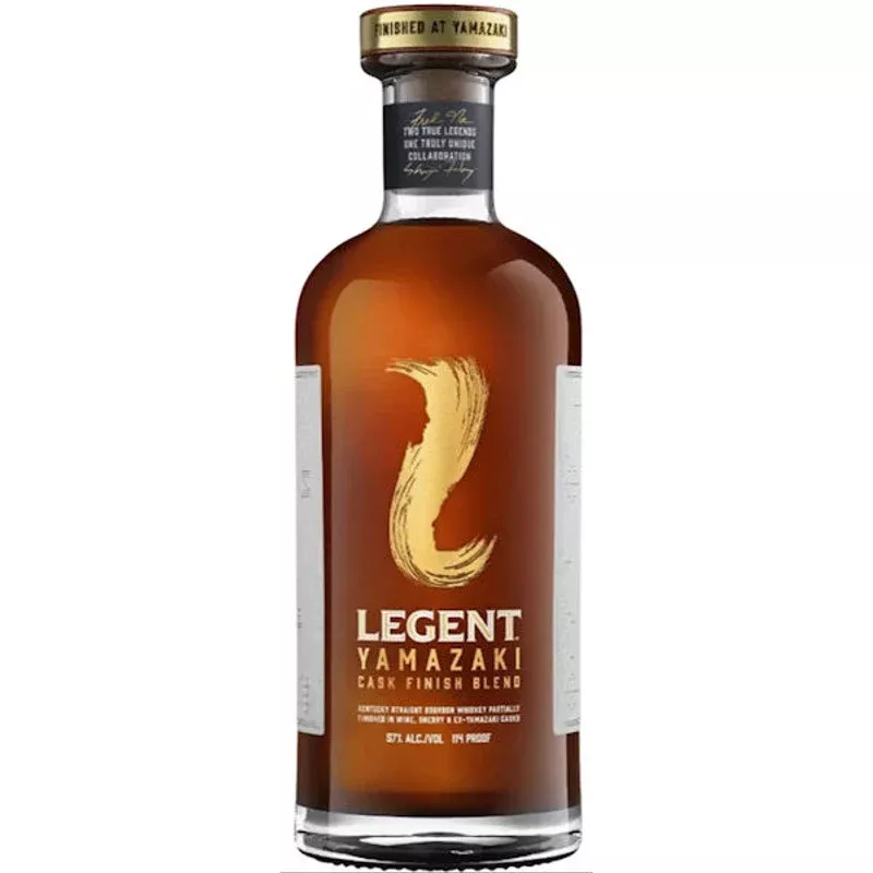 Legent Yamazaki Cask Finish Blend Kentucky Straight Bourbon Whiskey 75
