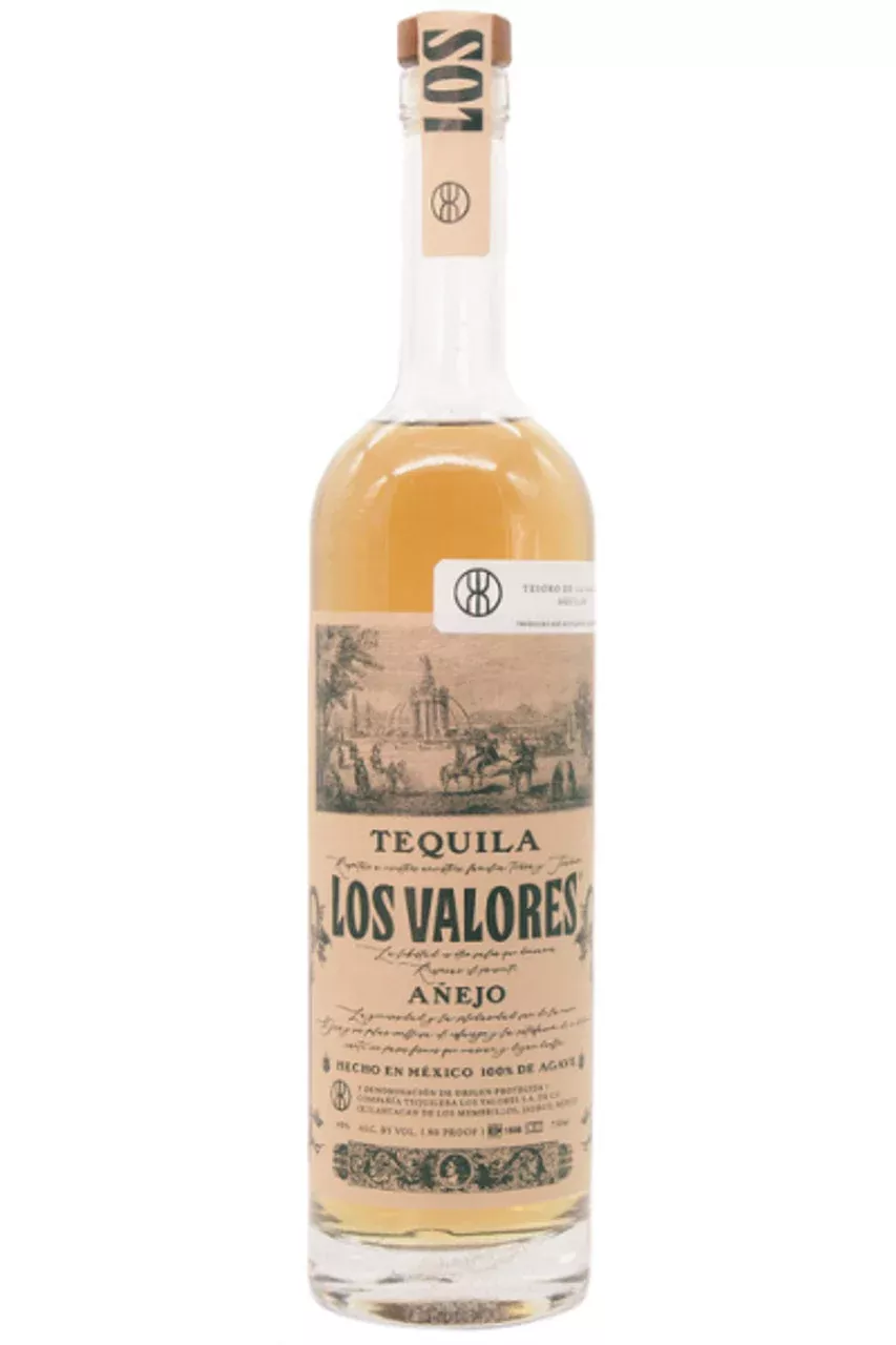 Los Valores Anejo Tequila 750ml