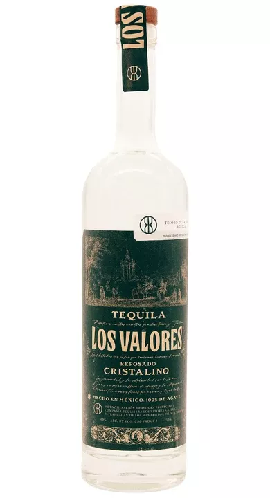 Los Valores Cristalino Reposado Tequila 750ml