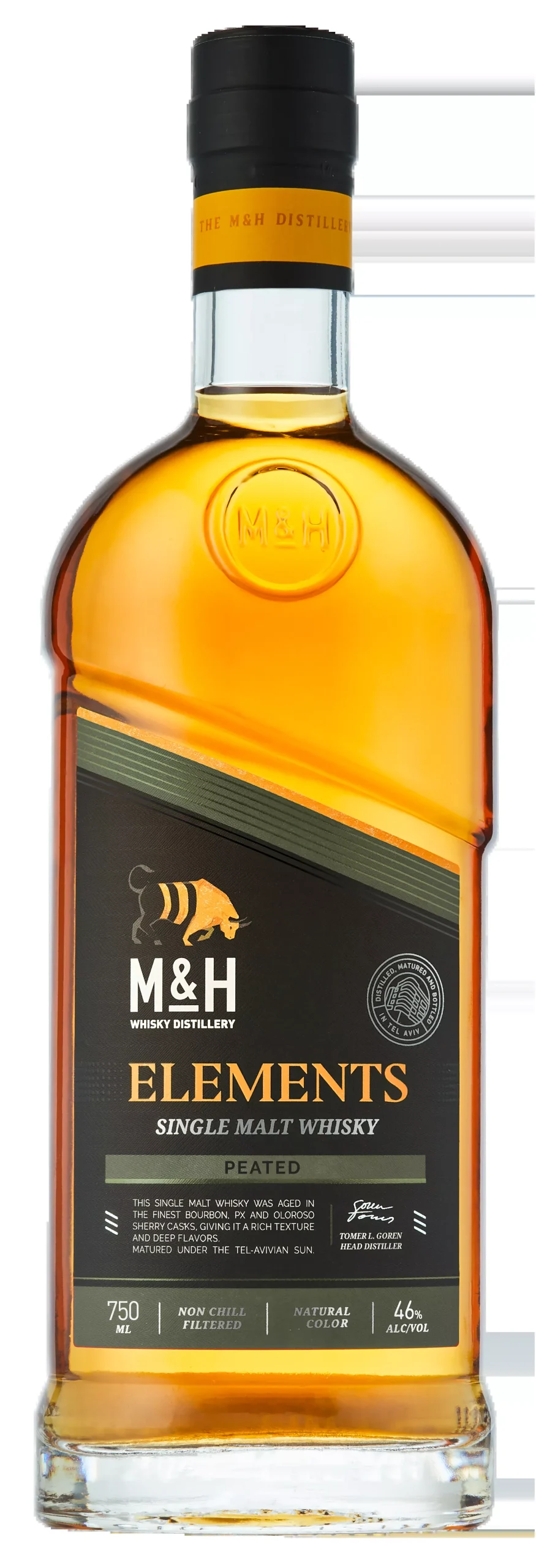 The Milk & Honey Distillery M & H Elements Peated Single Malt Whisky 7