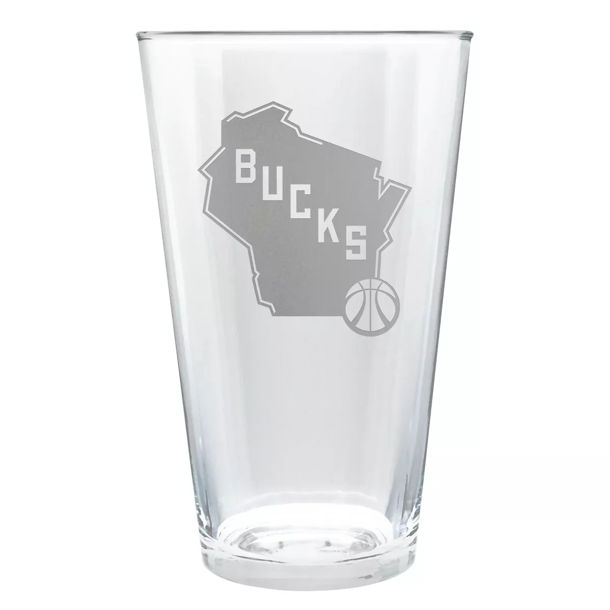 Milwaukee Bucks 16 oz. Pint Glass