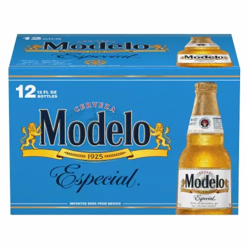 Modelo Especial Lager Beer 12-Oz Bottle 12-Pack