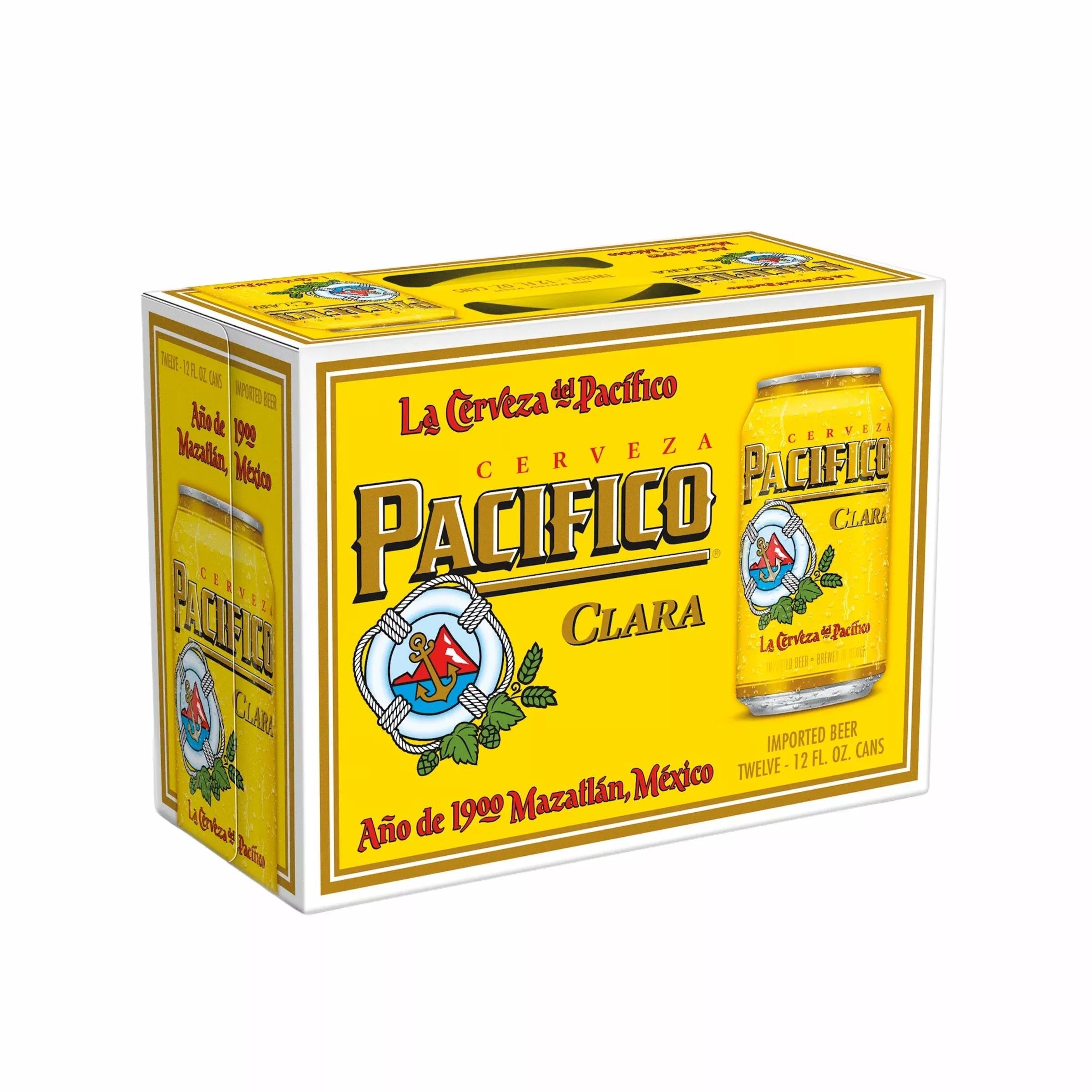 Modelo Pacifico Clara Lager Beer 12-Oz Can 12-Pack