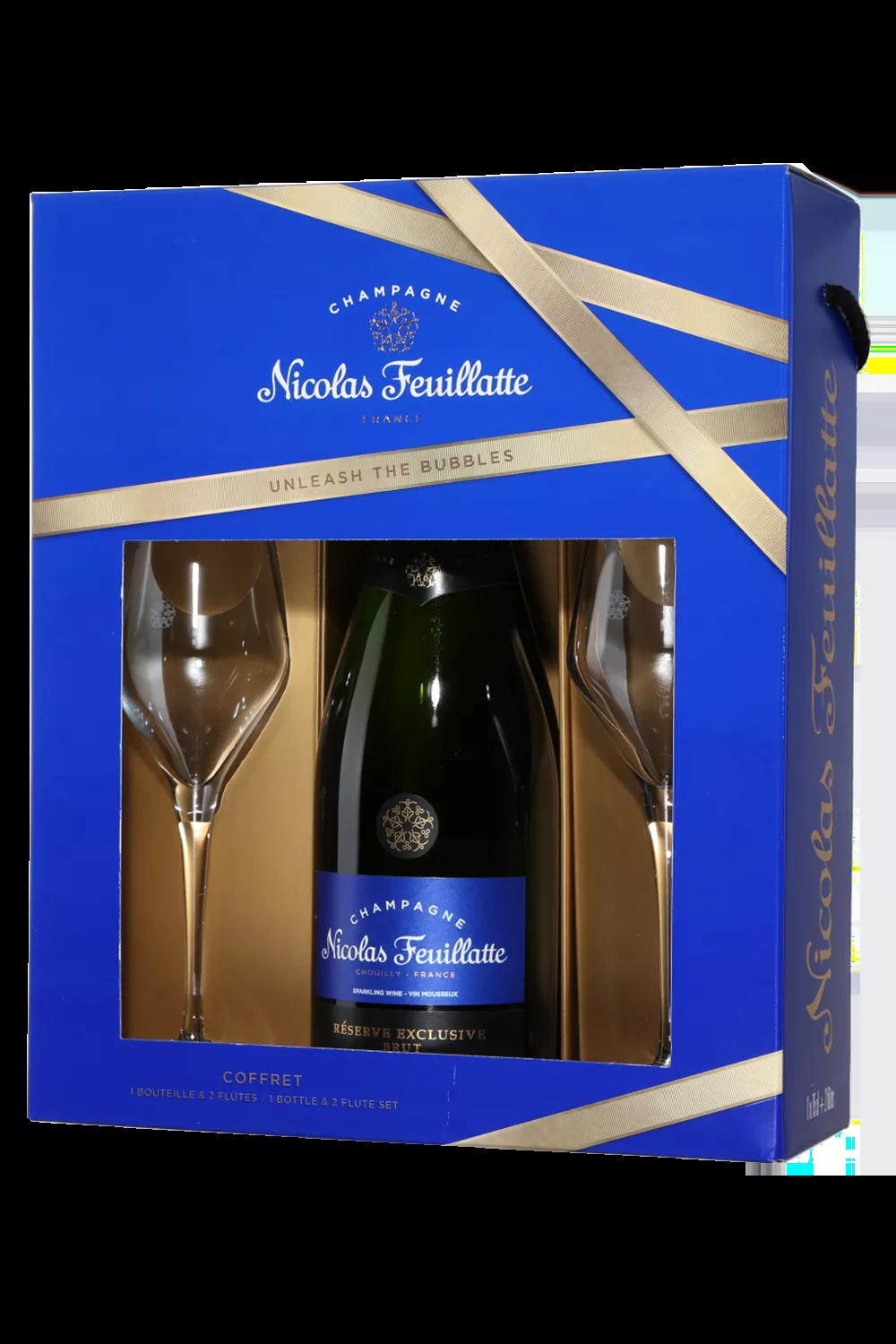 Nicolas Feuillatte Réserve Exclusive Coffret Deux Verres