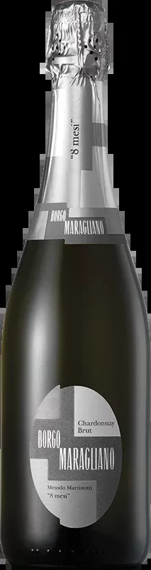 Nv Borgo Maragliano Chardonnay Brut, Piedmont, Italy (750ml)