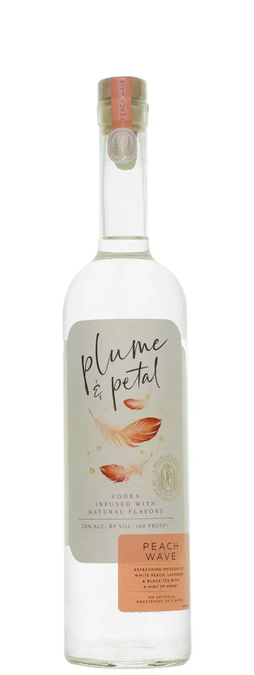 Plume & Petal Peach Wave Vodka