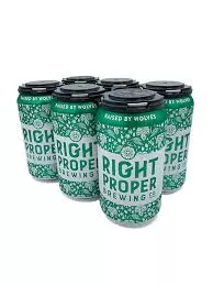 Right Proper Brewing Raised By Wolves Dry-Hopped Pale Ale Beer 12-Oz C
