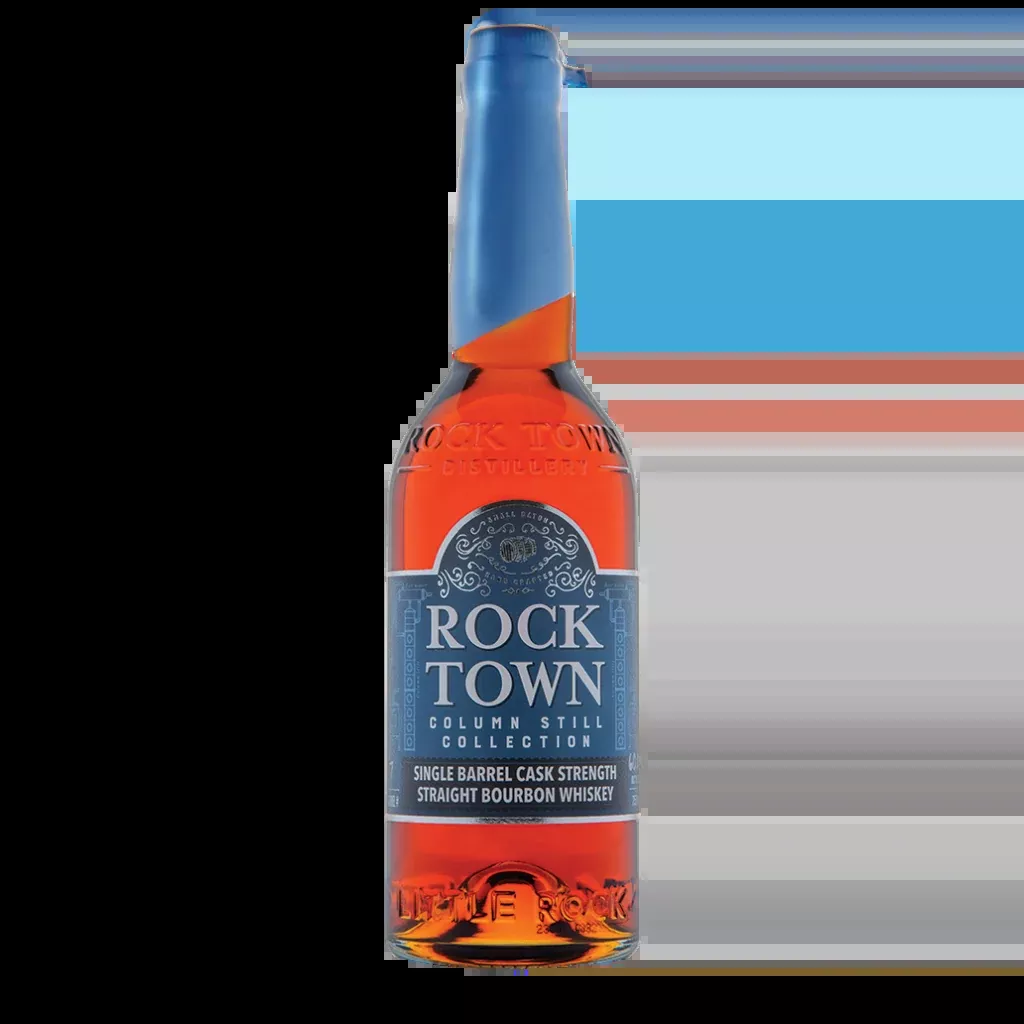Rock Town Single Barrel Cask Strength Straight Bourbon Whiskey 750ml